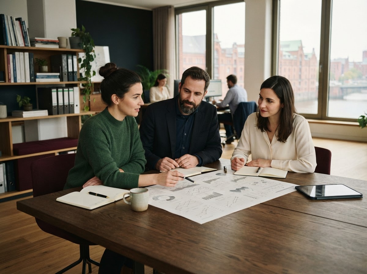 Buchhort Trade Analyseteam bei der Auswertung von Marktdaten